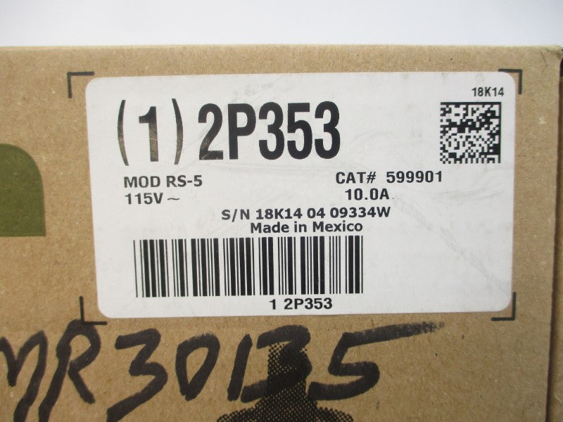 LITTLE GIANT 599901 RS-5 115V 10.0A NSMP