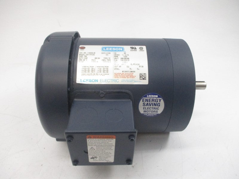 LEESON 110048.00 C6T17FC2G 208-230/460V 3.6-3.8/1.9A NSMP