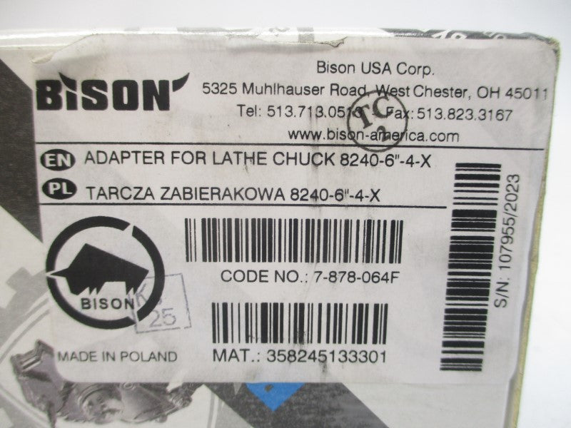 BISON 8240-6"-4-X NSMP