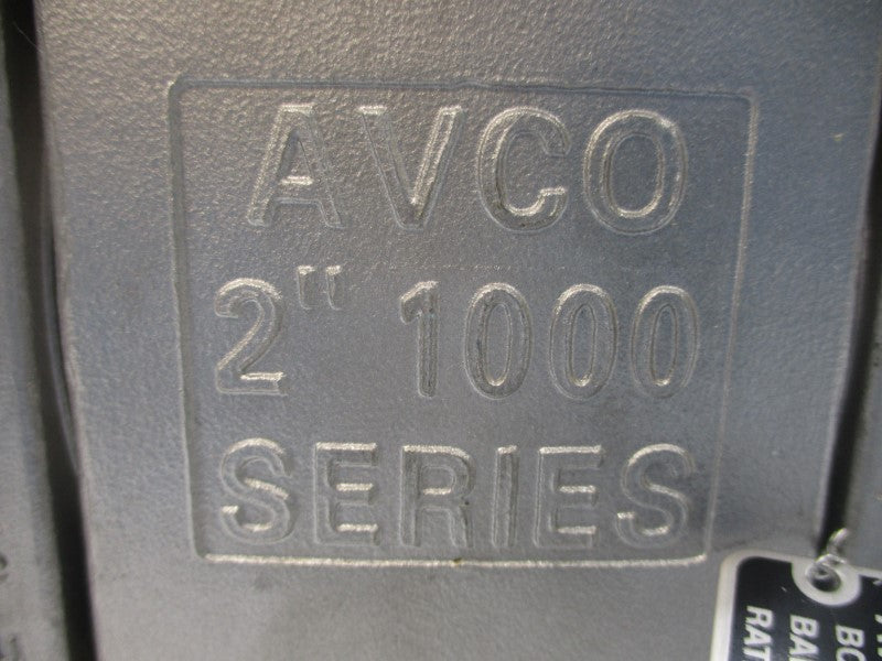AVCO 1133RT-SE 316SS 2" NSNP