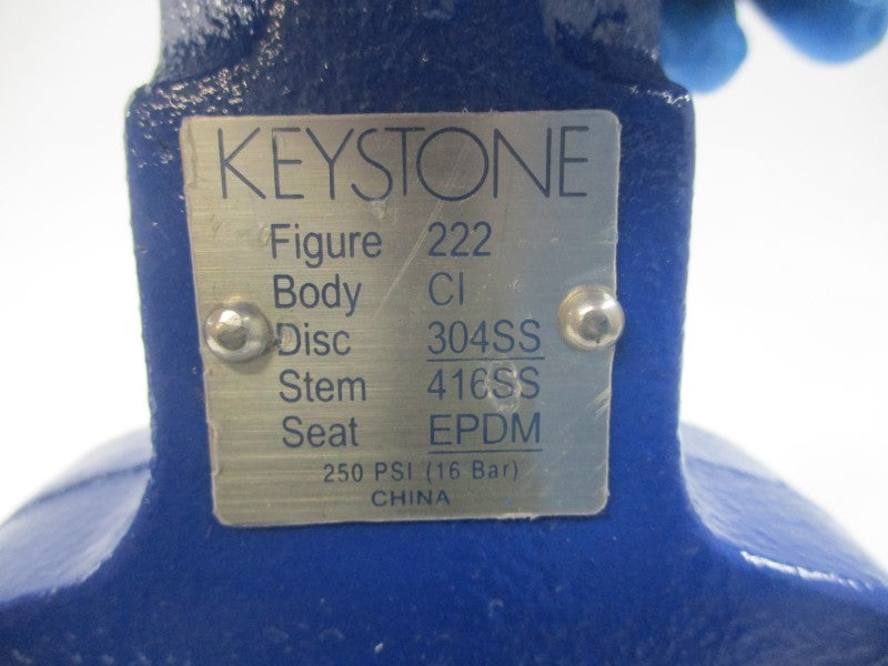 KEYSTONE 222-CI-304SS-416SS-EPDM 250PSI NSNP