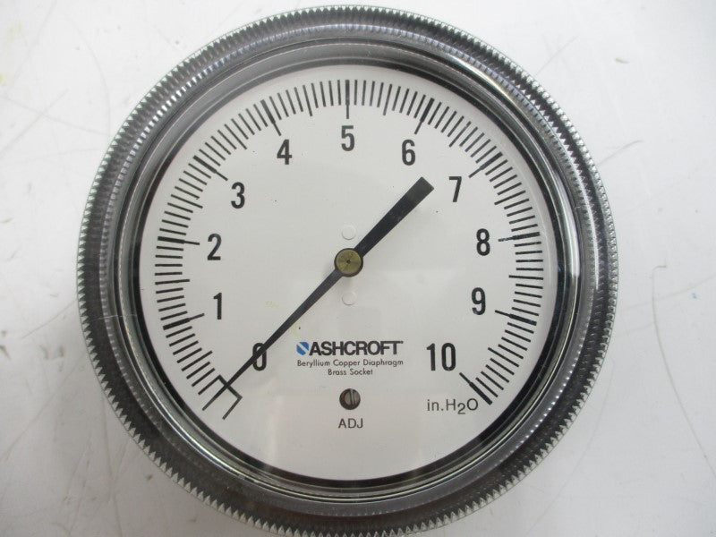 ASHCROFT 35-1490-A-02L-10IW 0-10H2O 3-1/2" NSMP
