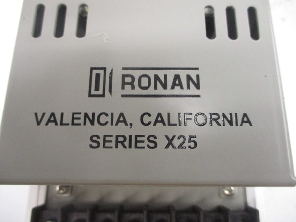 RONAN X25-1002 SER. X25 115V .25A REV. 7 NSNP