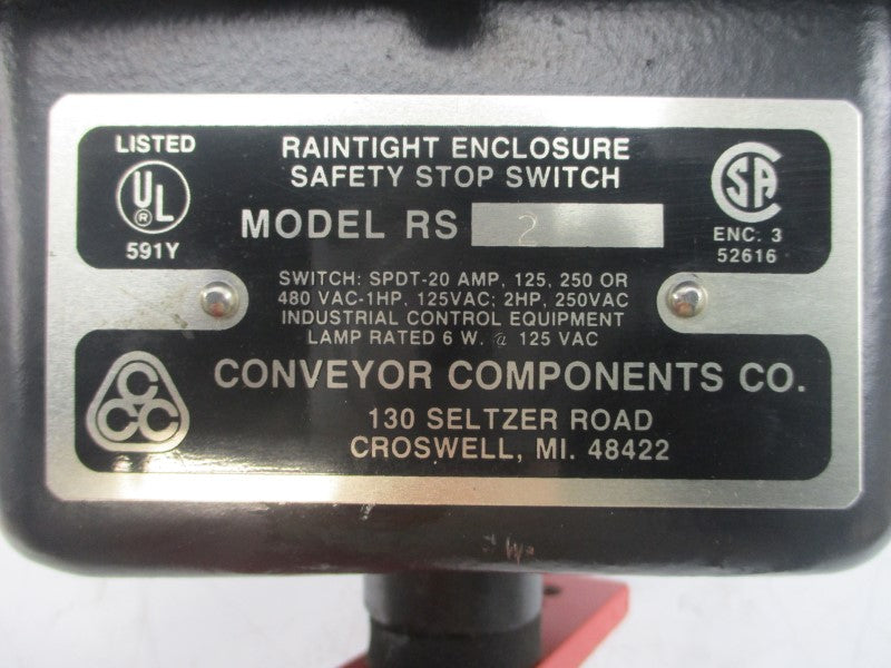 CONVEYOR COMPONENTS RS2 480VAC 20A NSNP