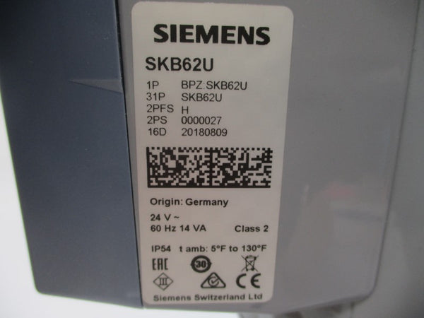 SIEMENS SKB62U 24VAC/DC NSMP