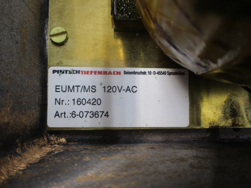 PINTSCH TIEFENBACH EUMT/MS 6-073674 120VAC UNMP