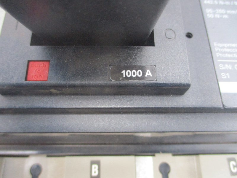 SQUARE D PJA36100U44A SER. 1 600V 1000A NSNP