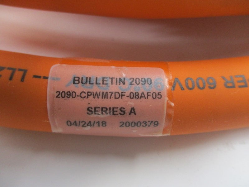ALLEN BRADLEY 2090-CPWM7DF-08AF05 SER. A 600V (BR/WH) NSMP