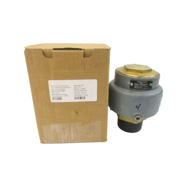 KUNKLE VALVE 215V-J01AQE CRN0C8022.513467890NYTADD3  2-1/2" NSMP