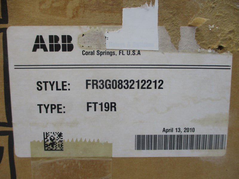 ABB FT19R FR3G083212212 NSMP