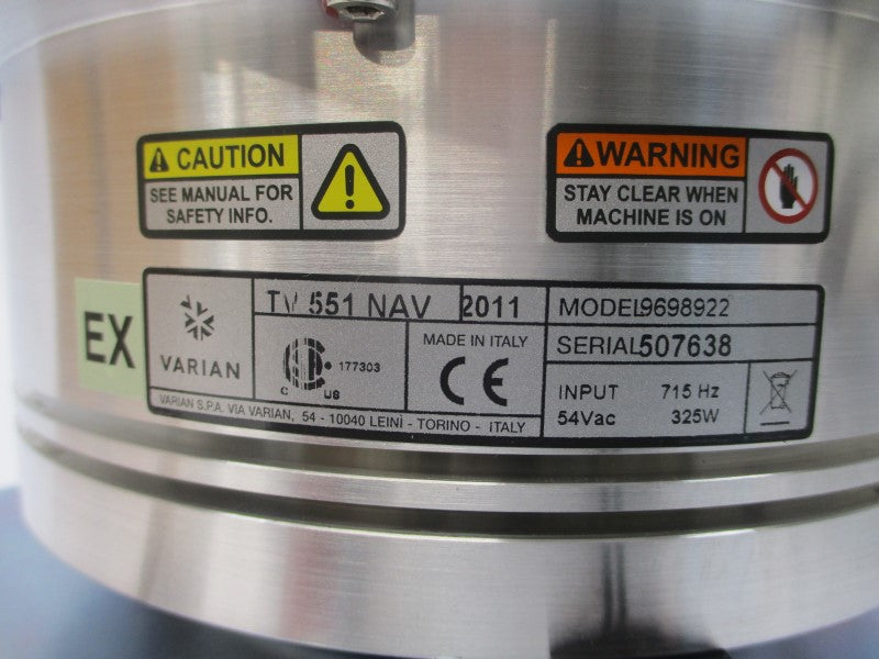 VARIAN 9698832 T-V551 54VAC NSMP