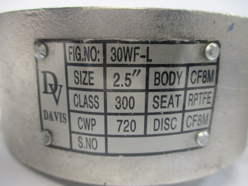 DAVIS 30WF-L 2.5" NSNP