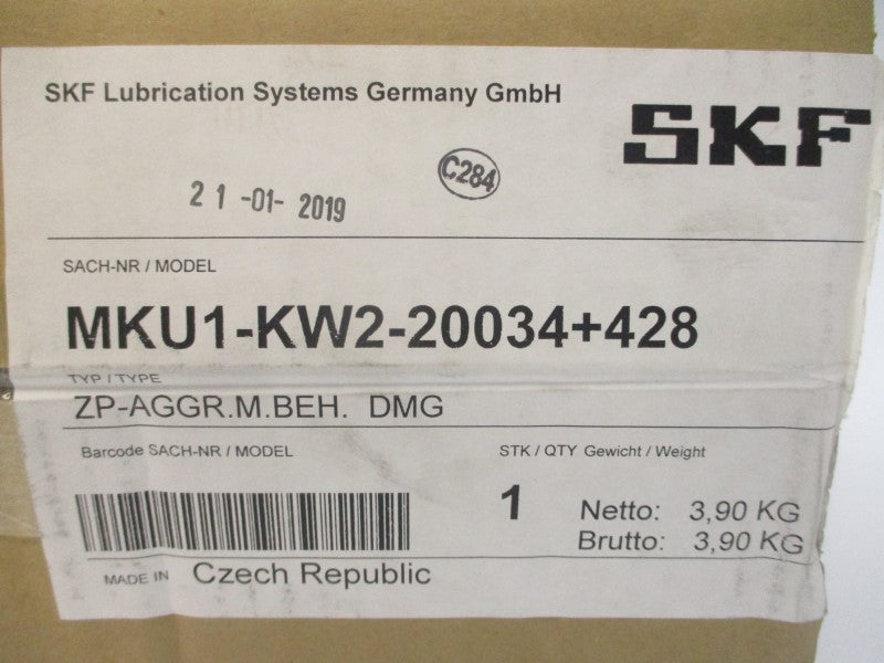 SKF MKU1-KW2-20034+428 230V NSMP