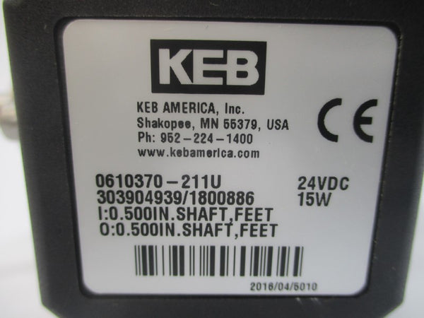 KEB 0610370-211U 24VDC NSMP