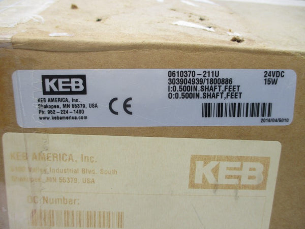 KEB 0610370-211U 24VDC NSMP