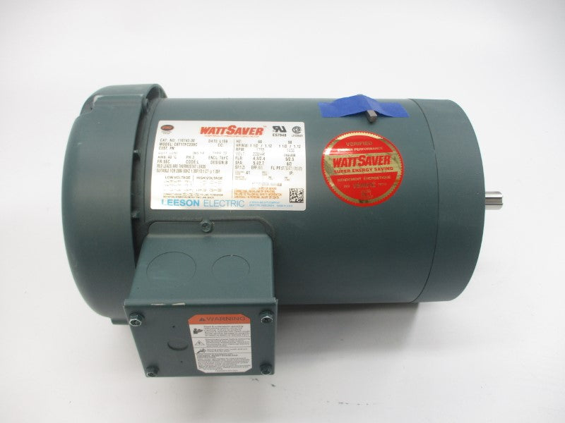 LEESON ELECTRIC 116743.00 C6T17FC209C 230/460V 4.8/2.4A NSMP