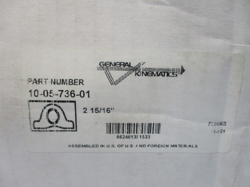 SEALMASTER 10-05-736-01 2-15/16" NSMP