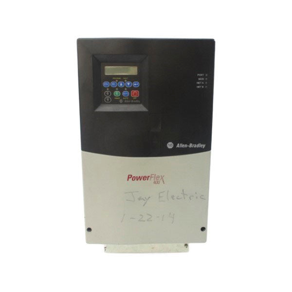 ALLEN BRADLEY 22C-D045A103 SER. A 380-480VAC 47.0A F/W 3.03 (AS PICTURED) UNMP