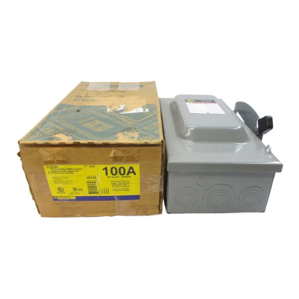 SQUARE D D323N SER. F03 240VAC 100A NSMP