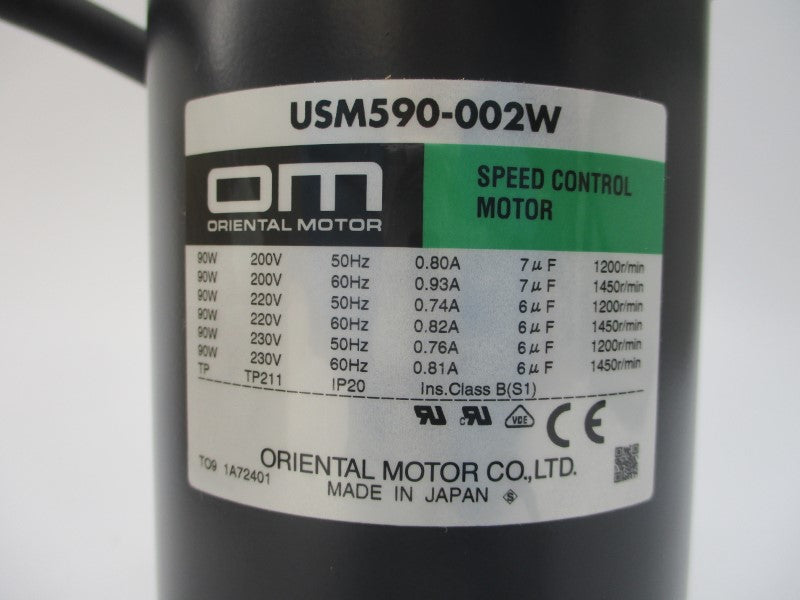 ORIENTAL MOTOR US590-002E 230V 0.93A NSMP