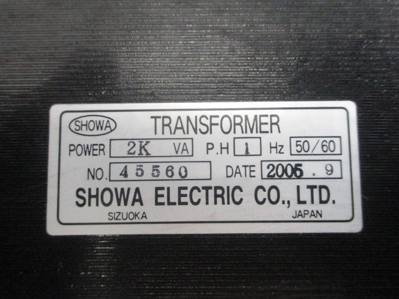 SHOWA ELECTRIC 45560 208V 20A NSNP