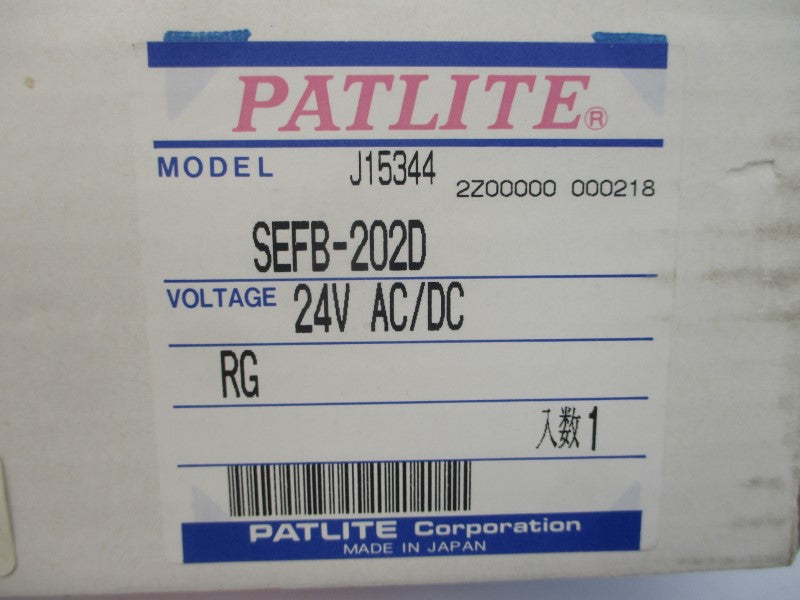 PATLITE SEFB-202D 24VAC/DC NSMP