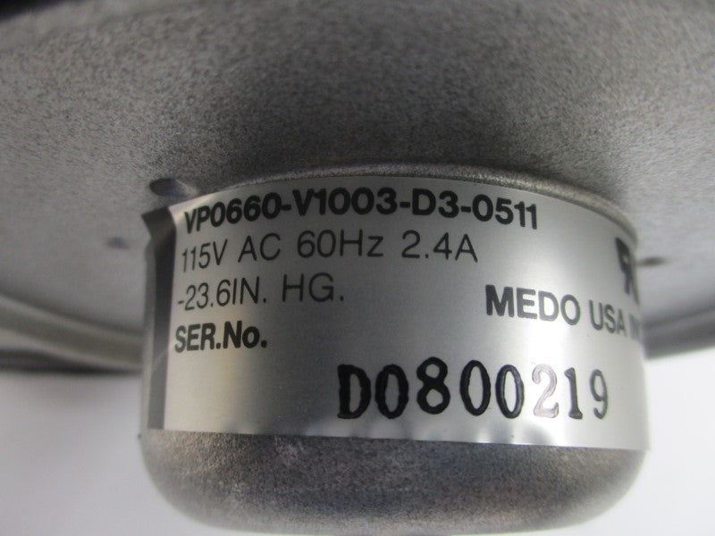 MEDO VP0660-V1003-D3-0511 115VAC 2.4A NSMP