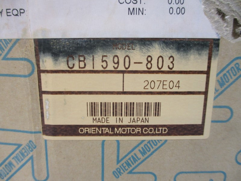 ORIENTAL MOTOR CBI590-803 200/220V 0.8A NSMP