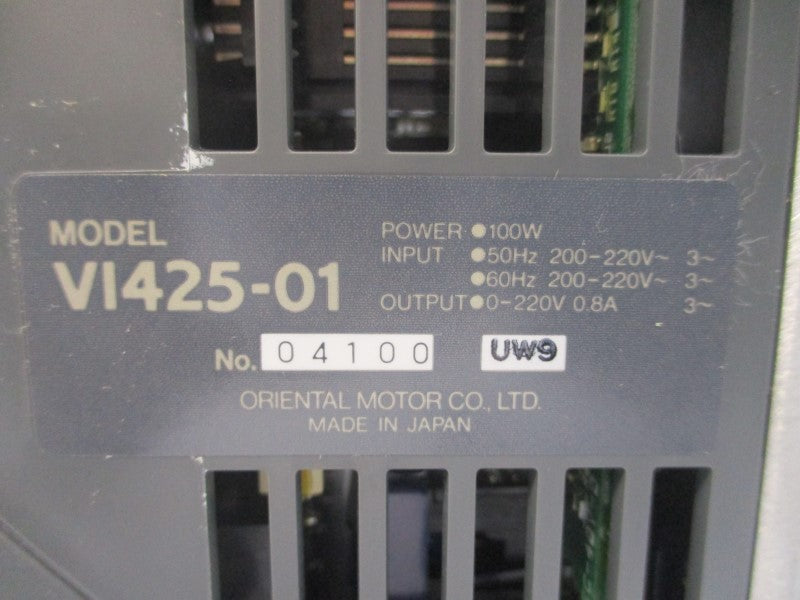 ORIENTAL MOTOR VI425-01 200-220V 0.8A NSMP