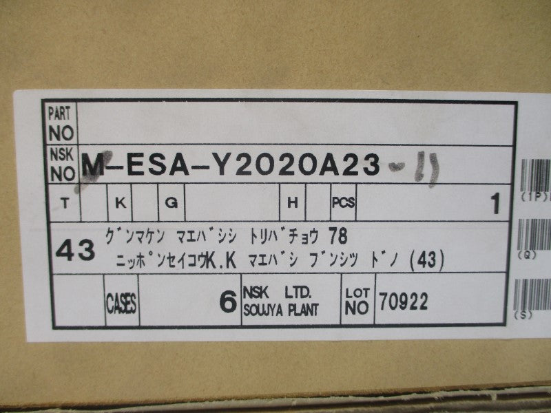 NSK M-ESA-Y2020A23-11 90-220VAC 10A NSMP