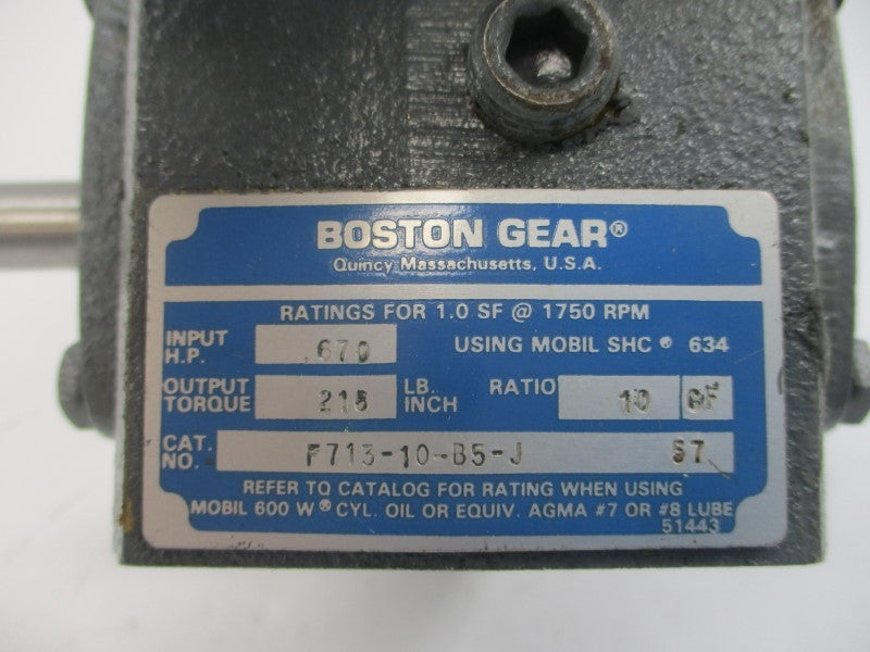 BOSTON GEAR F713-10-B5-J UNMP