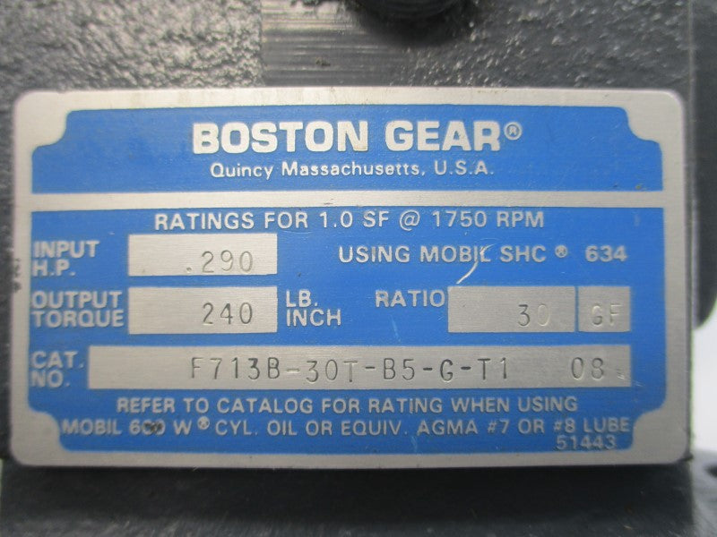 BOSTON GEAR F713B-30T-B5-G-T1 NSNP