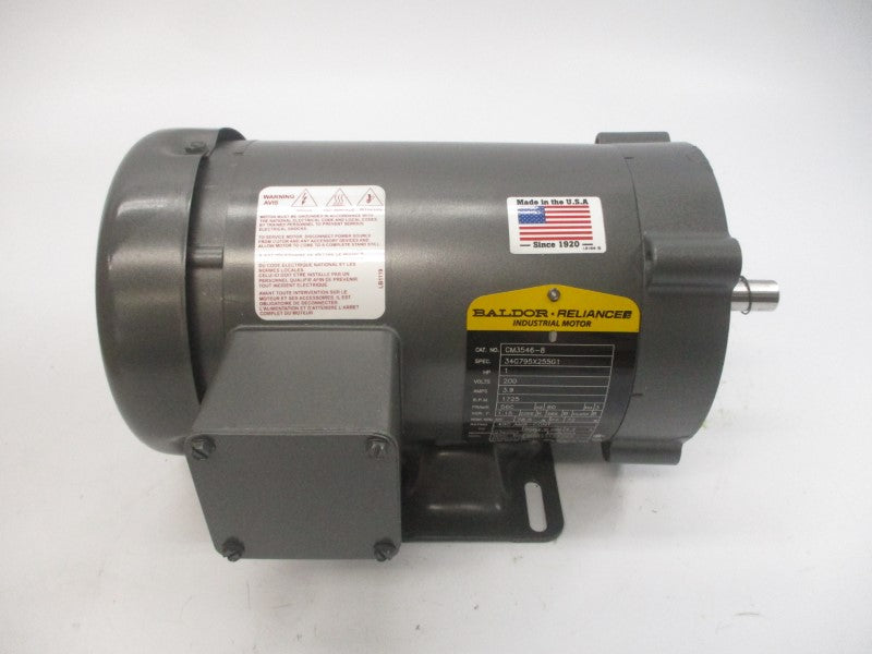 BALDOR CM3546-8 34G795X255G1 200V 3.9A NSMP