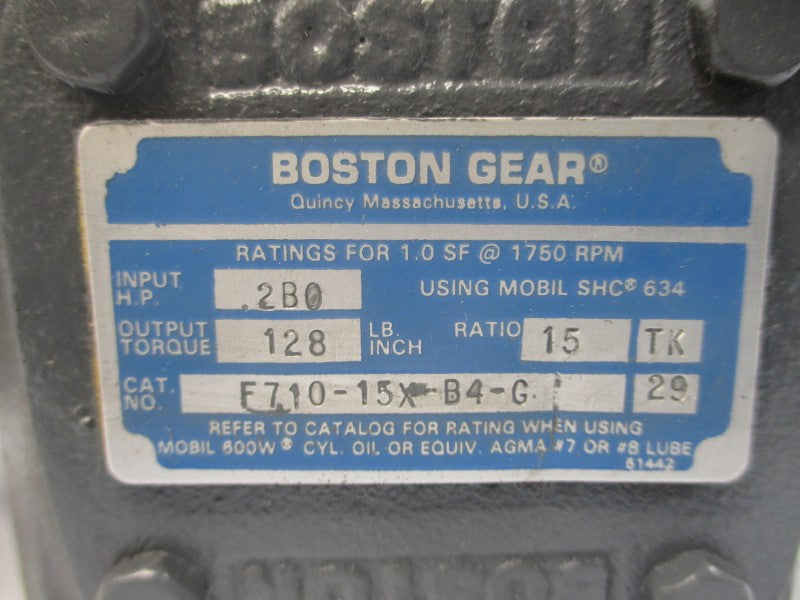 BOSTON GEAR F710-15X-B4-G NSMP