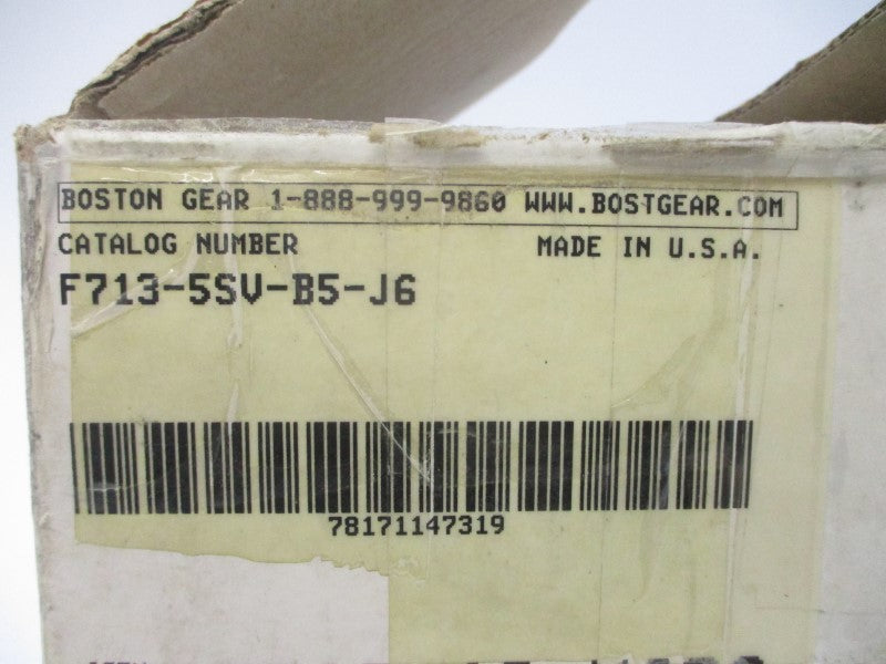 BOSTON GEAR F713-5SV-B5-J6 NSMP