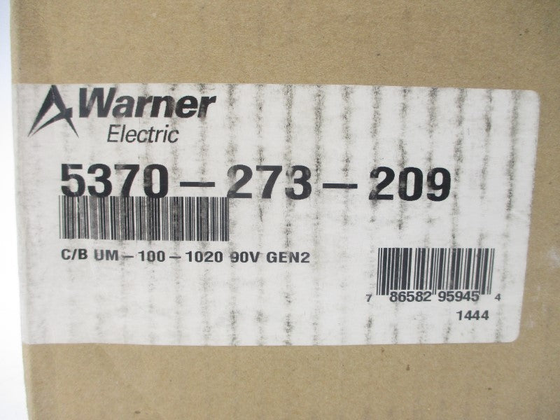 WARNER ELECTRIC 5370-273-209 UM-100-1020 90VDC NSMP
