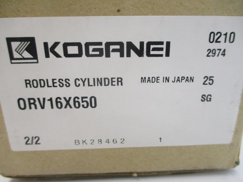 KOGANEI ORV16X650 NSMP