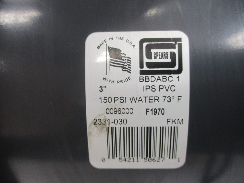SPEARS 2331-030 150PSI 3" NSNP