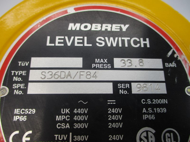 MOBREY S36DA/F84 440V 8A NSNP