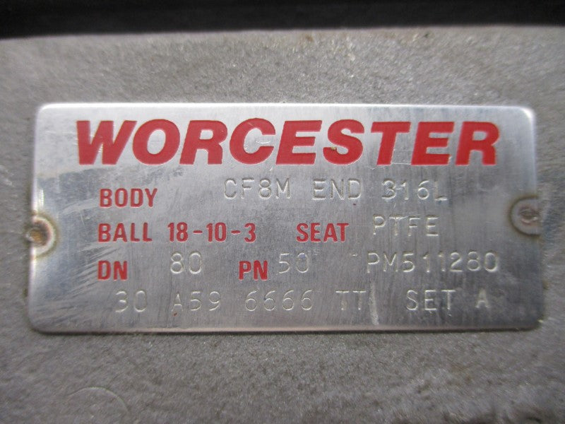 WORCESTER 50PM511280 CF8M 30A596666TT UNMP