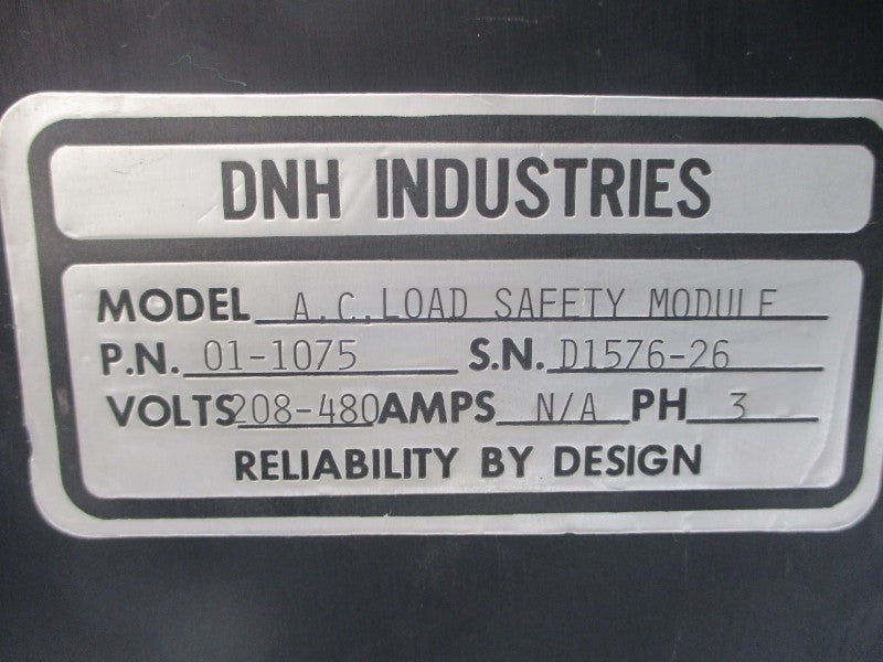 DNH INDUSTRIES 01-1075 208-480VAC UNMP