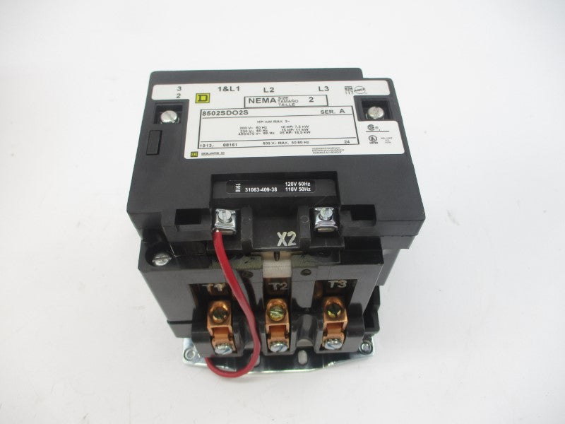 SQUARE D 8502SDO2V02S SER. A 110/120V 45A NSMP