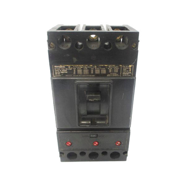 WESTINGHOUSE KA3225F 459D971G02 600VAC 225A UNMP