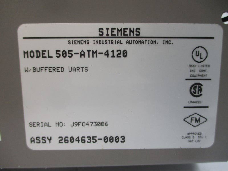 SIEMENS 505-ATM-4120 NSMP
