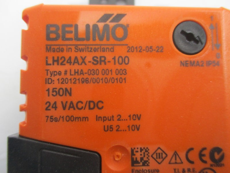 BELIMO LH24AX-SR-100 LHA-030001003 24VAC/DC NSMP