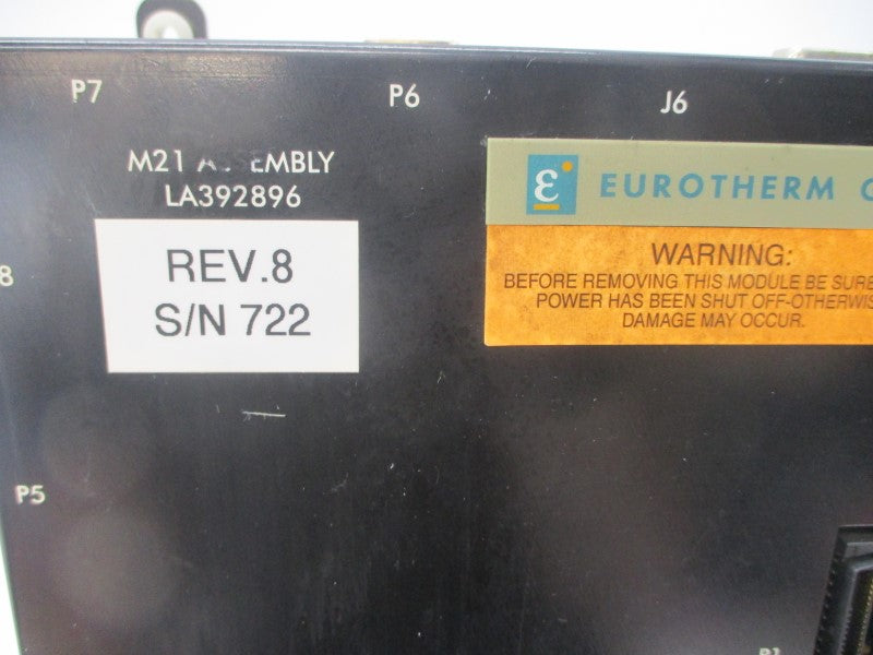 EUROTHERM LA392896 REV. 8 UNMP