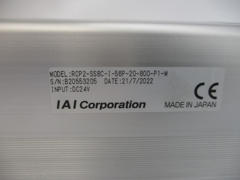IAI RCP2-SS8C-I-56P-20-800-P1-M 24VDC NSNP