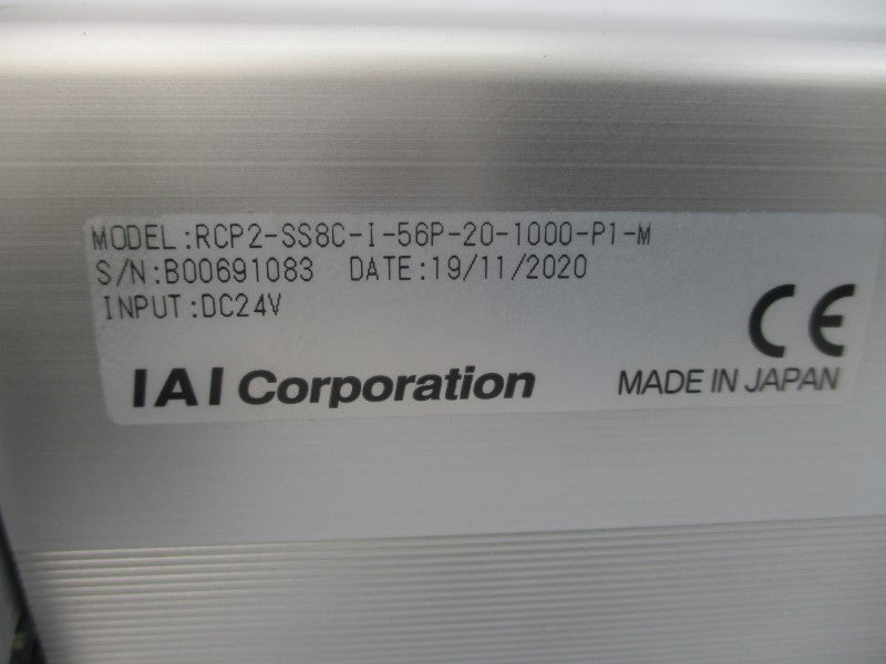 IAI RCP2-SS8C-I-56P-20-1000-P1-M 24VDC NSNP