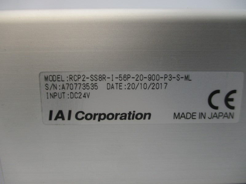 IAI RCP2-SS8R-I-56P-20-900-P3-S-ML 24VDC NUPI