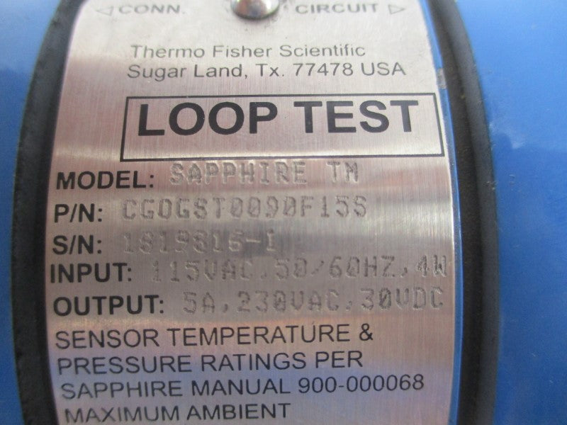 THERMO FISHER SCIENTIFIC CG0GST0090F15S 115VAC 5A NSNP